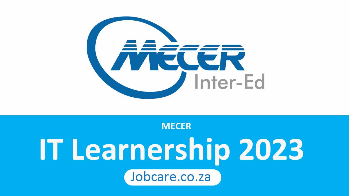 Mecer It Learnership 2023 1 
