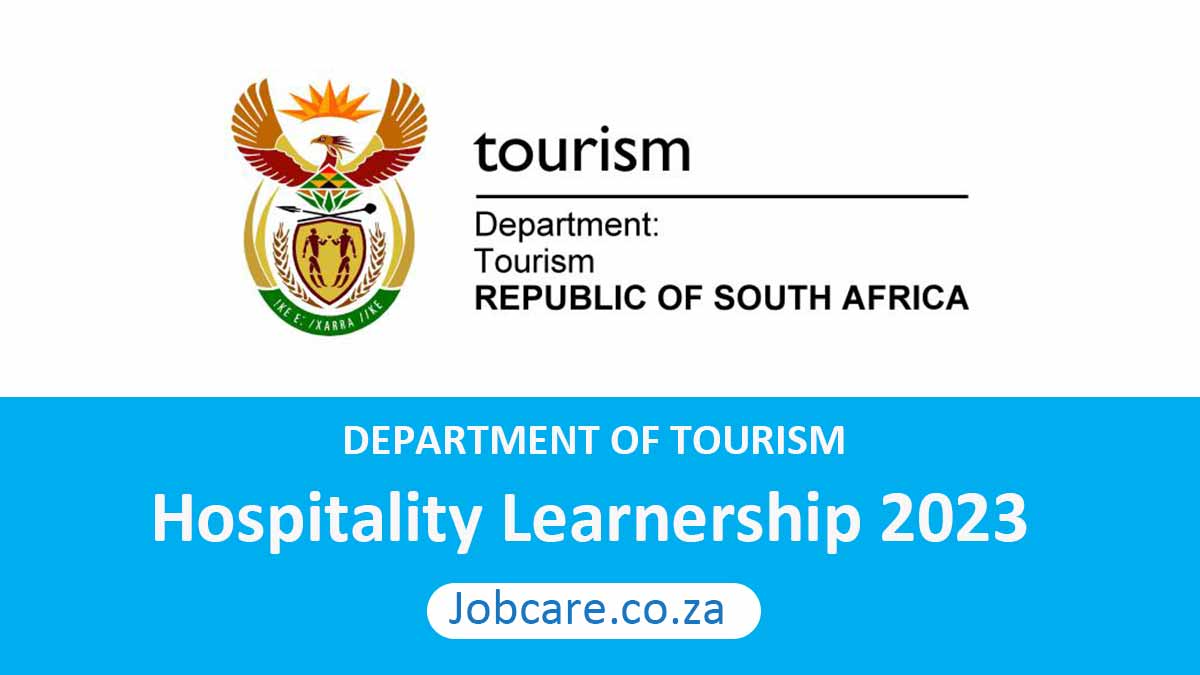 department of tourism learnership