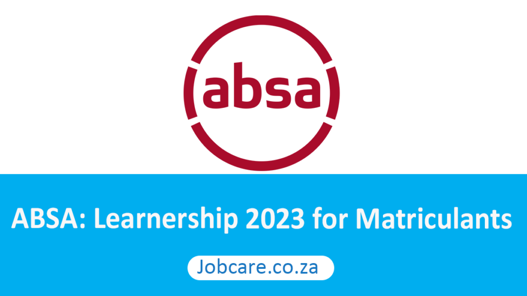 ABSA Learnership 2023 For Matriculants 1024x576 