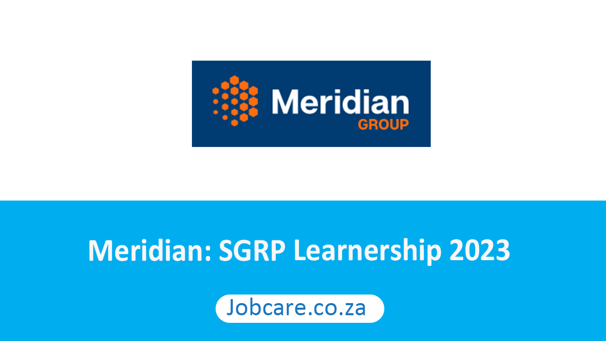 Meridian: SGRP Learnership 2023