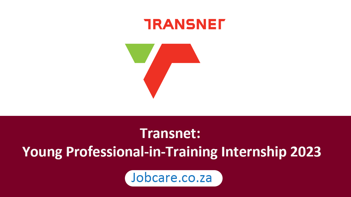 Transnet: Young Professional-in-Training Internship 2023