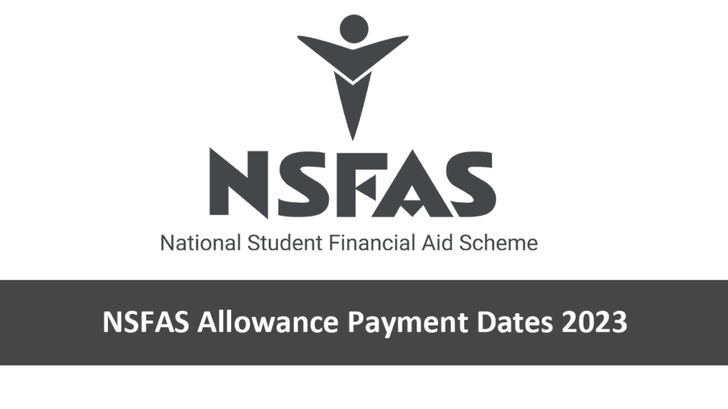 NSFAS Allowance Payment Dates 2023 Jobcare