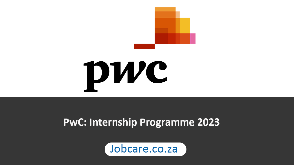 PwC Internship Programme 2023 Jobcare