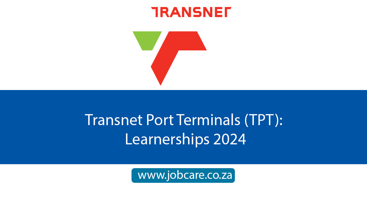 Transnet Port Terminals TPT Learnerships 2024 